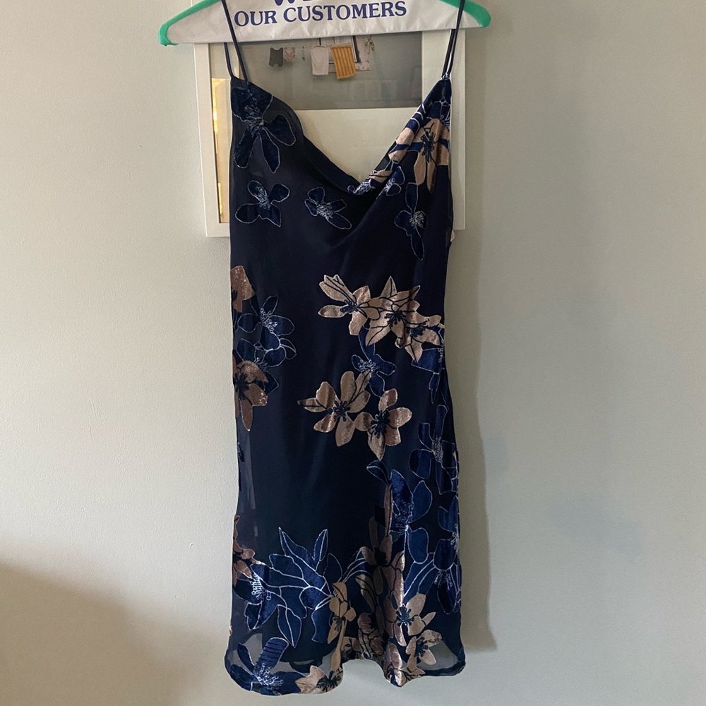 Cowl neck dress